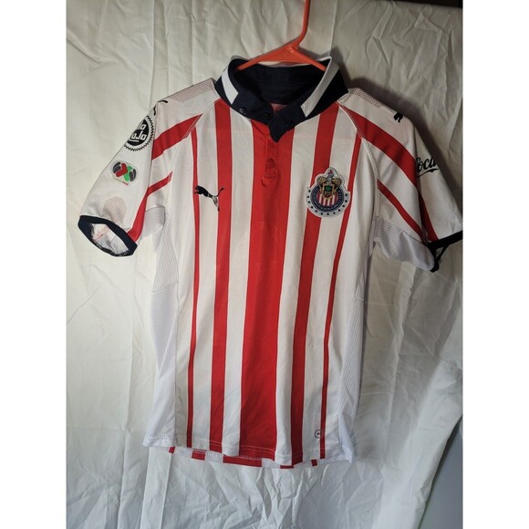 Mens Puma Chivas 2018-19 Home Jersey Size Small $90 - Picture 1 of 10